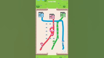 Level 182 Draw to Home | Puzzle Game #shorts #puzzlegame #puzzle #viralshorts