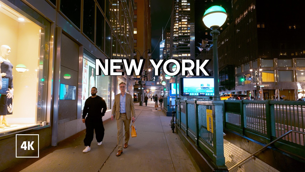 New York, Amerika Serikat | Jelajah Kota Sore 4K | 16 Mei 2026