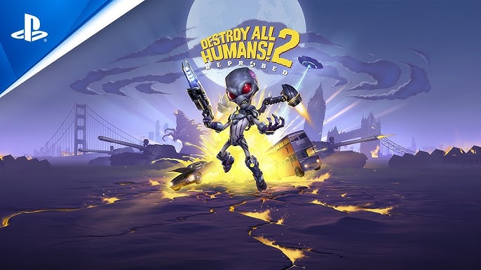 Sony-PlayStation 5 Game, PS5, Destroy All Humans PS5 Destrua todos os  artistas, 2 Figura de ação atualizada Reutilizada 1 a 2 jogadores, 2  jogadores - AliExpress