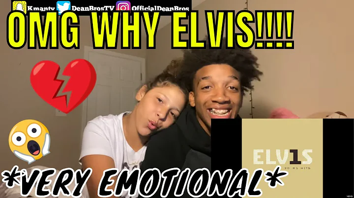 ELVIS PRESLEY * CAN'T HELP FALLING IN LOVE  * REACTION // OMG WE ALMOST CRIED!!!  (FIRST TIME)