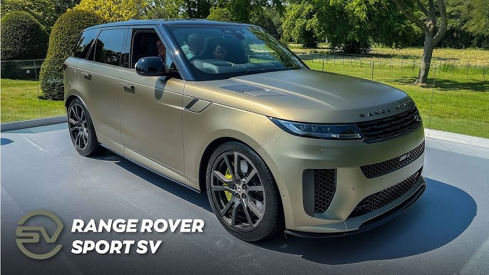 New 2024 Range Rover Sport SV: 626bhp twin-turbo V8 for SVR