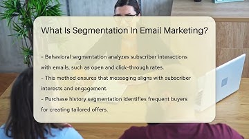 What Is Segmentation In Email Marketing? - BusinessGuide360.com