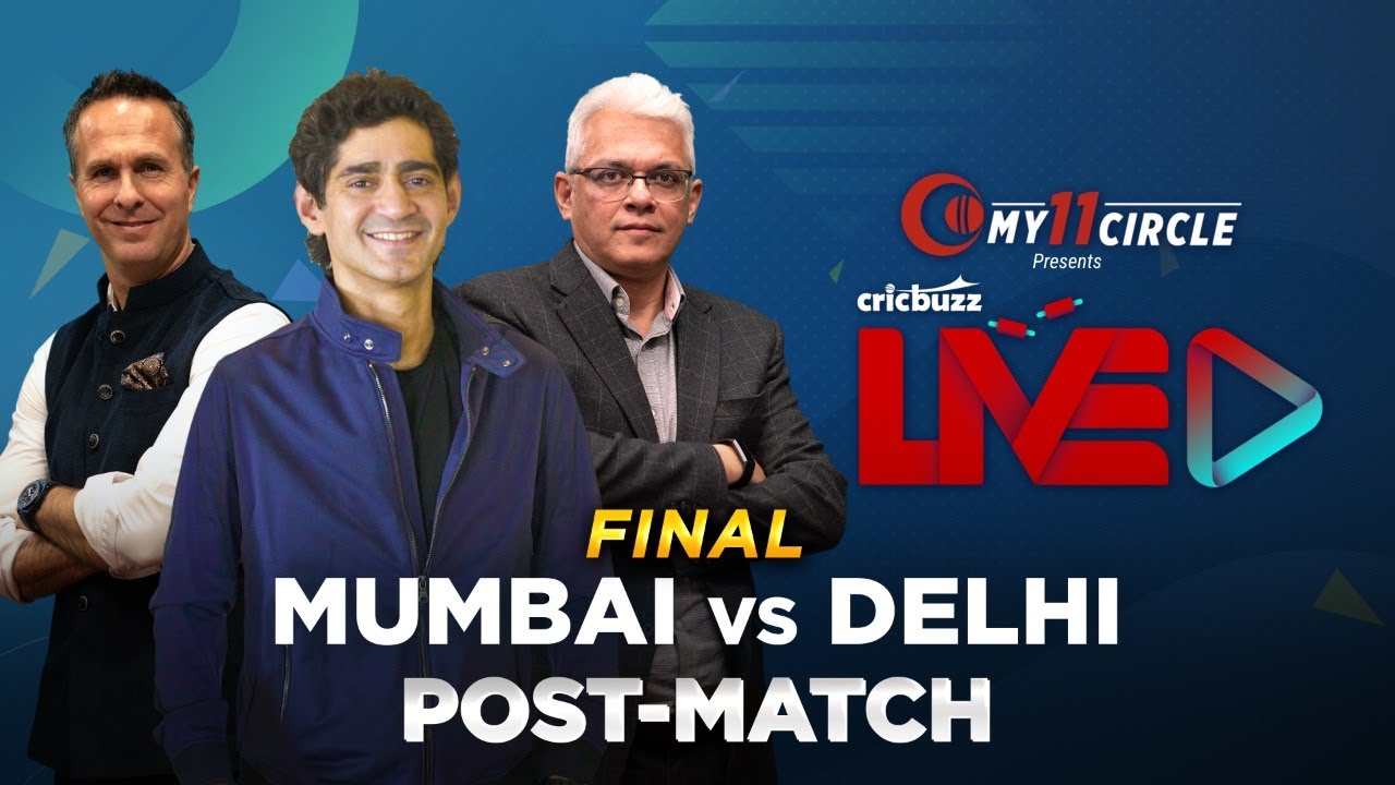 Cricbuzz Live: Final, Mumbai v Delhi, Post-match show