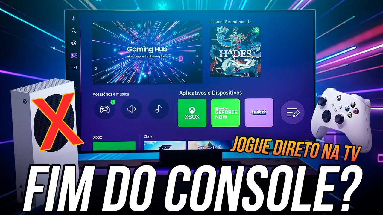 Usuários de novas TVs Samsung poderão jogar videogames de Xbox sem console