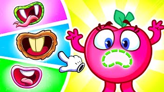 👄 WHERE IS YOUR MOUTH? 🛒 Best Learning Cartoons For Kids Compilation by Pit&Penny Learn and Grow!