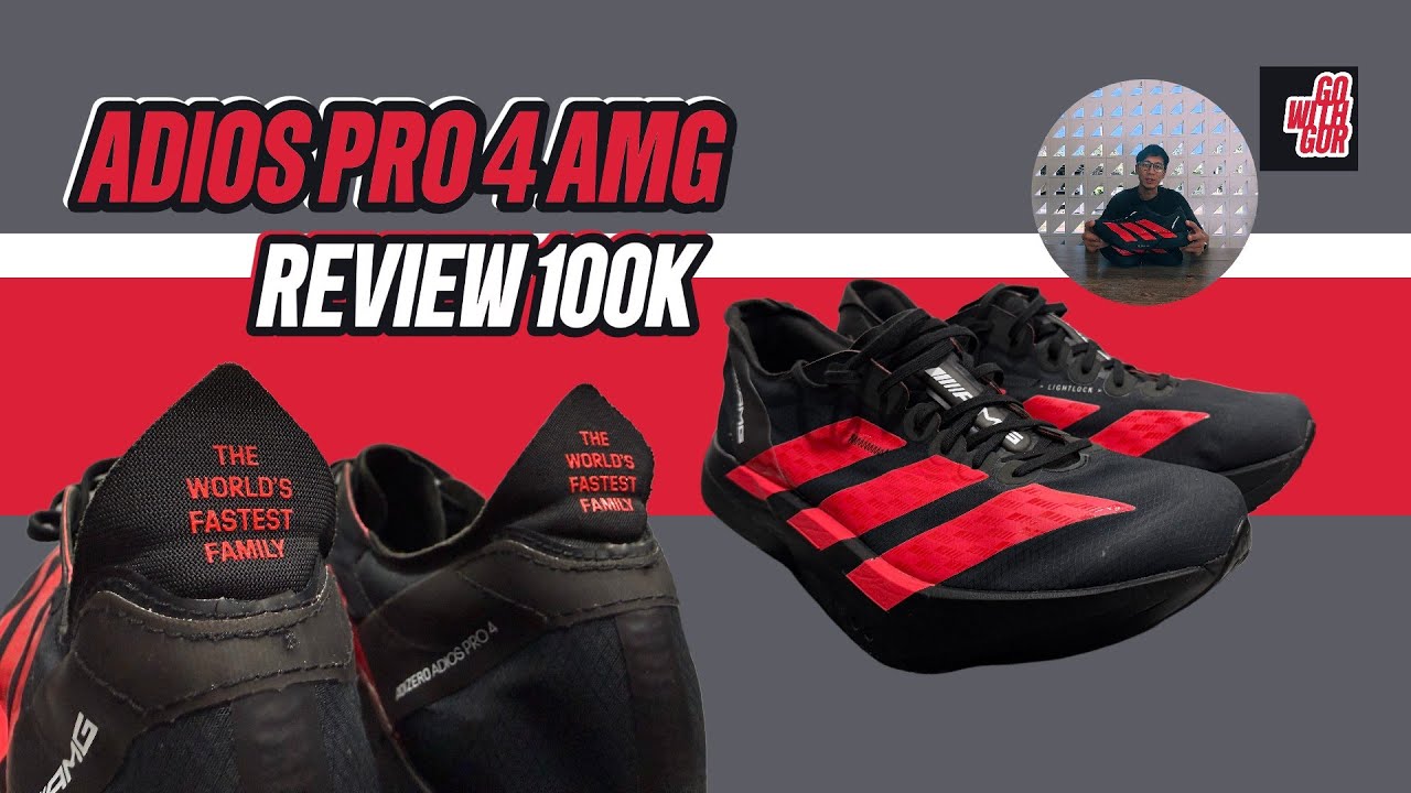 Review ADIDAS ADIOS PRO 4AMG After 100KM - YouTube