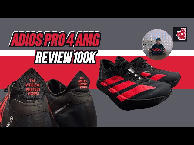 Review ADIDAS ADIOS PRO 4AMG After 100KM - YouTube