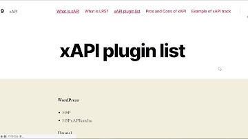 xAPI