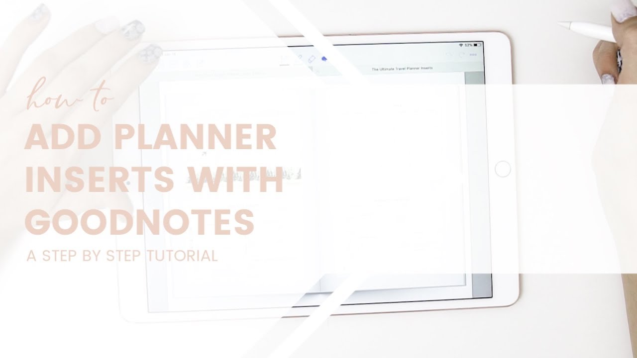 How to Add Planer Inserts to Your Digital Planner Using GodNotes