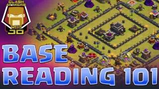Base Reading 101 | TH 9 Attack Planning | Clash of Clans