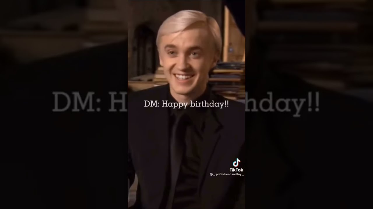Everyone Forgot Y N S Birthday Except Cedric And Draco Not Mine Apple