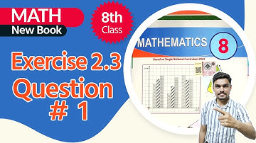 Class 8 Math Chapter 2 - Class 8 Maths Chapter 2 Exercise 2.3 Question 1 - 8th Class Maths Chapter 2