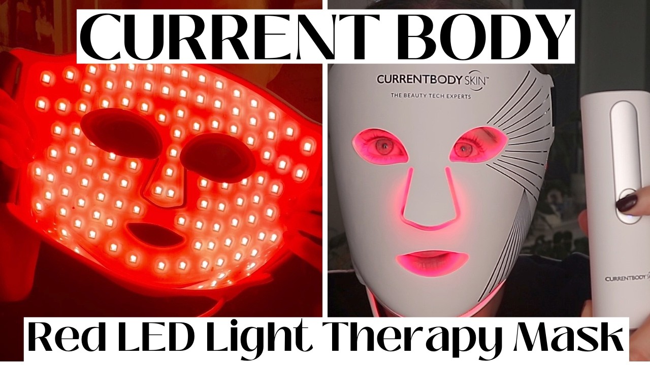 CURRENT BODY LED RED LIGHT THERAPY FACE MASK SERIES 2 REVIEW & DEMO ...
