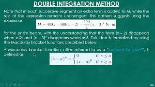 BEAM DEFLECTIONS USING MACAULAY BRACKET FUNCTIONS_PART2 (BESFREN JOHNY)