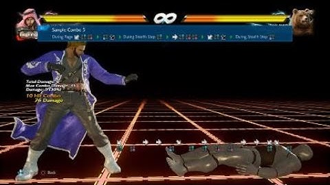 TEKKEN 7 - Shaheen Moves List