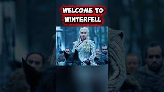 Queen Daenerys in the winterfell with dragons #shorts