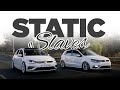 Static slaves  vw polo gti and golf vii rline  art suspensions  stance  6c  south africa 4k