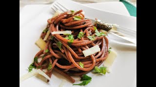 Detailed Drunken Spaghetti Recipe (Red Wine Pasta). Details
