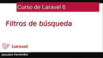 Curso básico de Laravel 6 CRUD - 22 filtros de búsqueda