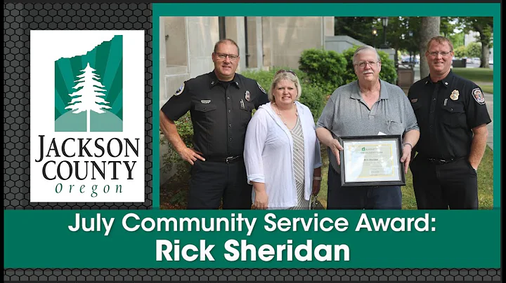 July Community Service Award: Rick Sheridan