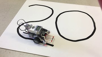 Simple Lego Robot Line Following Program Using RobotC Software