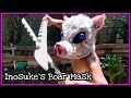 DIY Inosuke's Boar Mask|Demon Slayer
