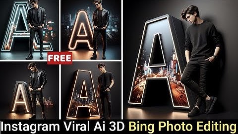 New Trending Name Letter Dpz 3D Images |Ai Artwork Photo Editing |Bing Image Genrator