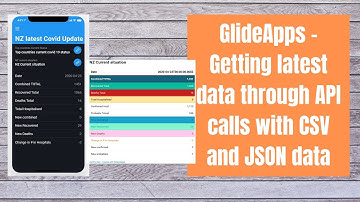 GlideApps – Getting latest data through API calls with CSV and JSON data