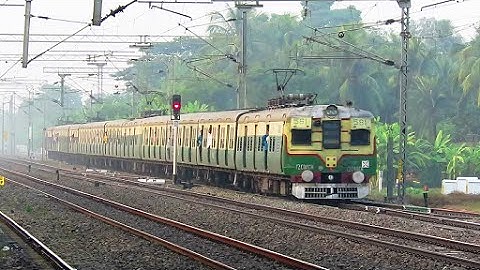 Bardhaman - Howrah EMU service of ER at Howrah-Bardhaman Chord section