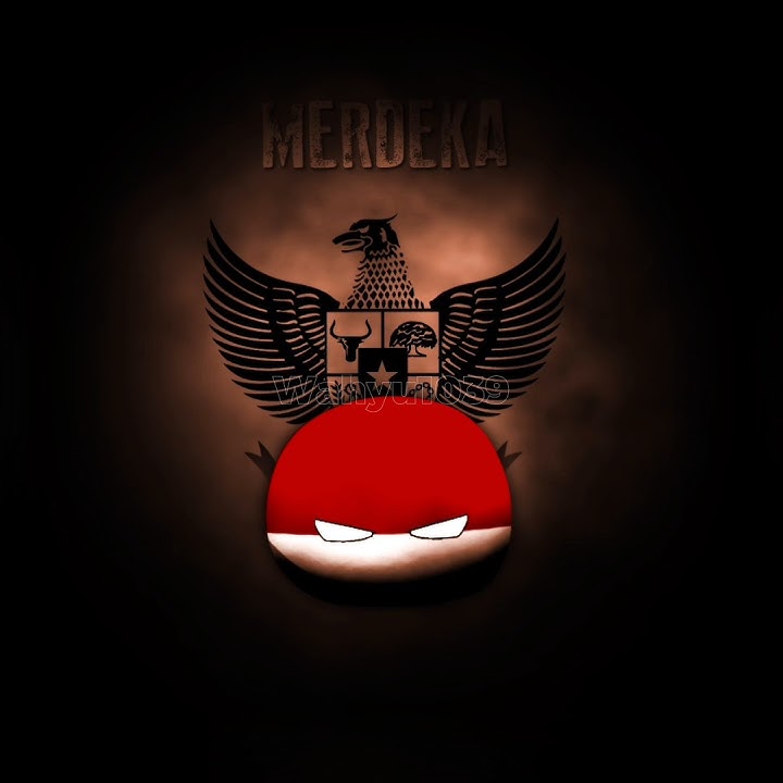 MERDEKA! | Indonesia Independence Day | My Little Dark Age - Countryballs Edit #countryballs #edit