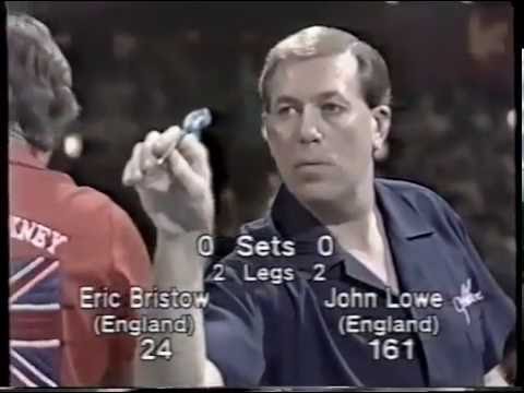 Darts World Championship 1987 Final Bristow vs Lowe