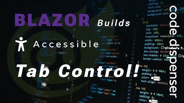 Blazor Builds: We build an accessible Tab Control Component without any JavaScript