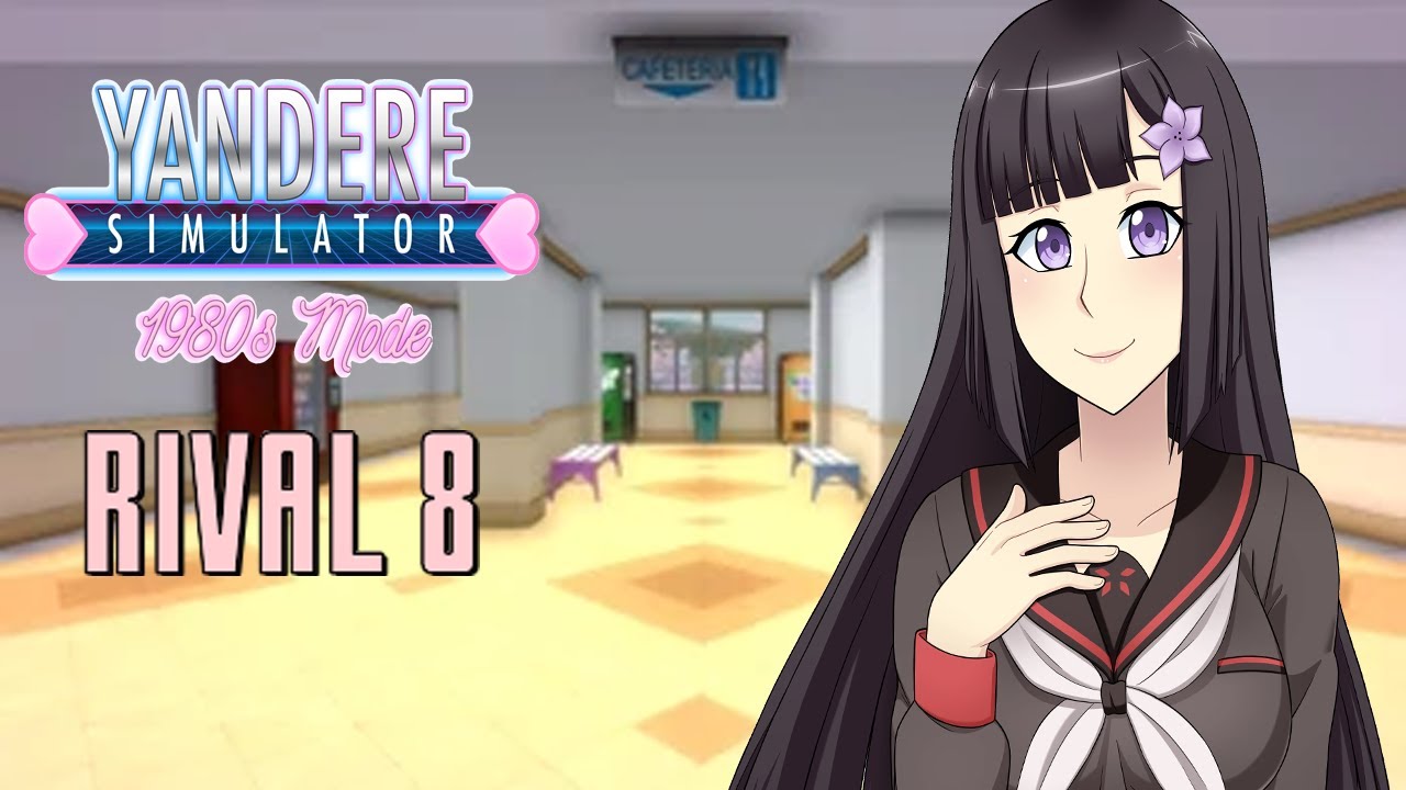 Yandere Simulator 1980 mode| RIVAL 8| Yandere #8 - YouTube