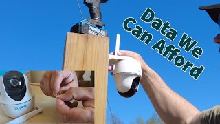 Low Cost Off Grid Data for Your Trail Camera / Security Camera / Flexiboom