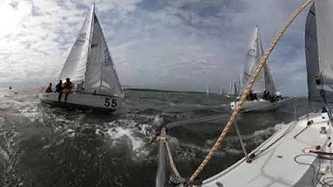 2022 J24 North Americans Race 2 Start