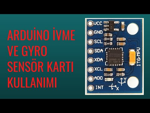Video: Arduino Nano: İvmeölçer Jiroskop Pusula MPU9250 Visuino ile I2C Sensör: 11 Adım Video: Arduino Nano: İvmeölçer Jiroskop Pusula MPU9250 Visuino ile I2C Sensör: 11 Adım
