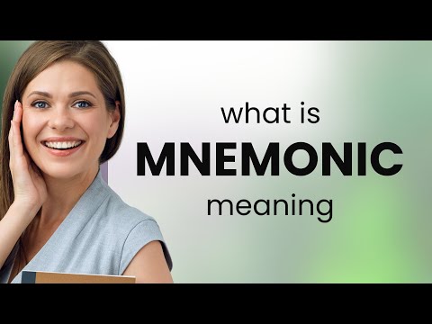 Mnemonic | what is MNEMONIC meaning