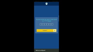 Mobile KAVACH Authentication for Government Email ID