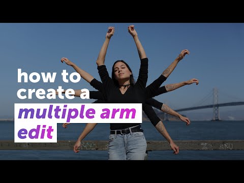 How to create a multiple arm edit | PicsArt Tutorial