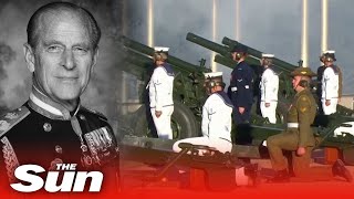 Australia Marks Ping Of Prince Philip With 41 Gun Salute