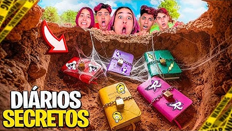 ENCONTRAMOS TODOS DIÁRIOS SECRETOS DOS ROSA *Descobrimos o pior ?