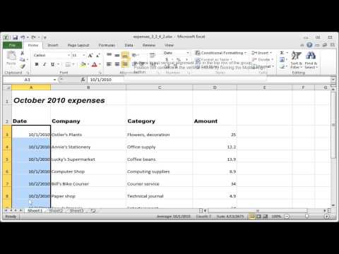 Video: Kde jsou štítky zarovnány v Excelu?