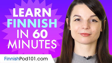 Learn Finnish in 1 hour - ALL the Finnish Basics You Need in 2020