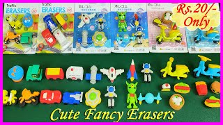 Cute Fancy Erasers | Traffic, Space, Food Delivery, Car Eraser screenshot 2