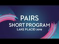 Apollinariia Panfilova / Dmitry Rylov (RUS)| Pairs Short Program | Lake Placid 2019