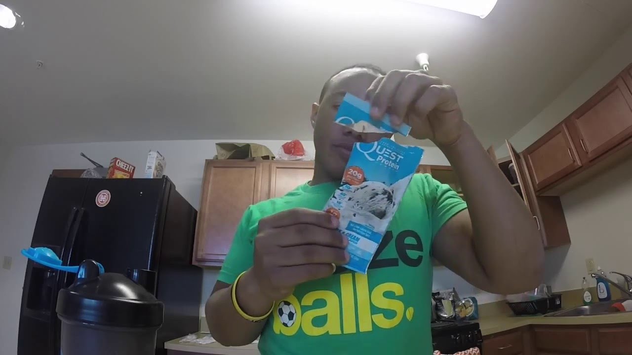 Quest Nutrition Protein Cookies \u0026amp; Cream HONEST Review - YouTube