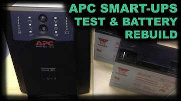 APC Smart-UPS 1500 New Batteries & Re-calibration - New Home Network Backup Power Supply, Yuasa NP18