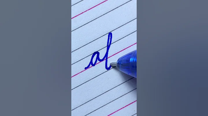 How to write af in cursive handwriting | How to connect small letters in cursive | 2023