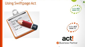 Grow Your Lists With Swiftpage Act Web Forms & Surveys