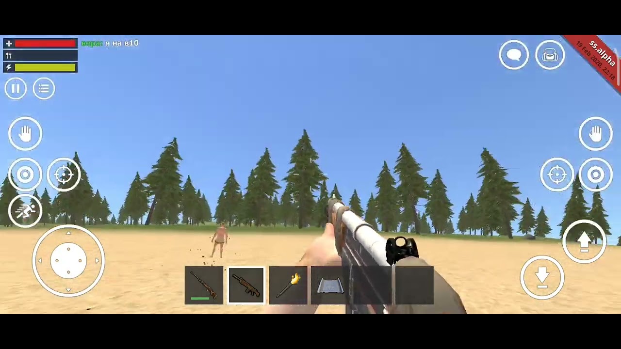 Троллю Игроков В Survival Simulator✓